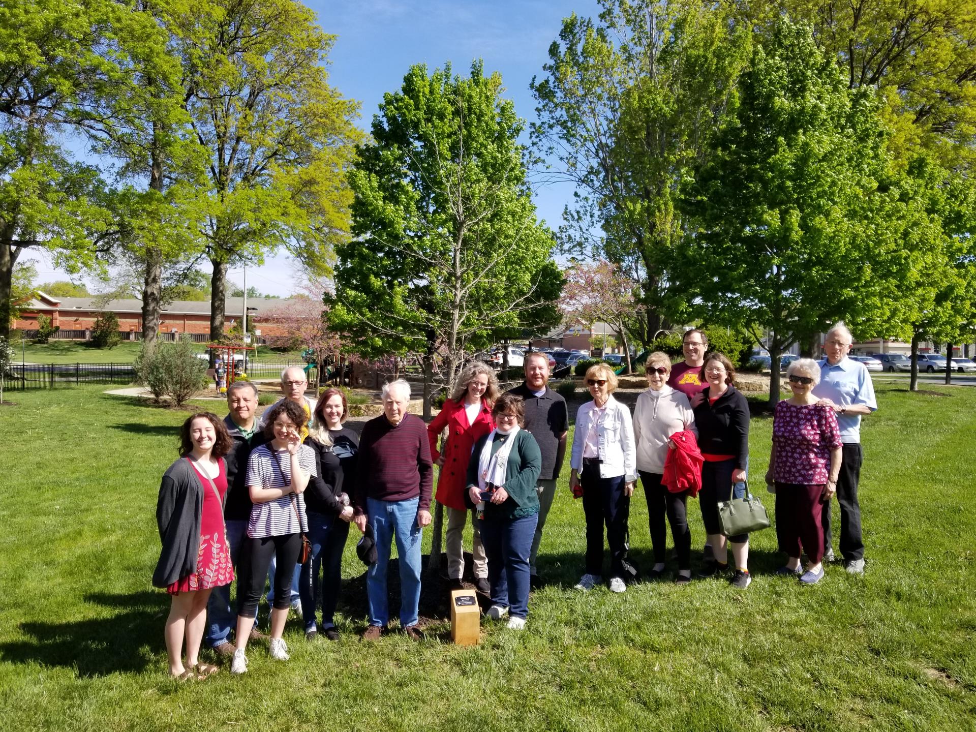 PV Tree Board_2019 Arbor Day Event_Weltner Park_Relatives of Marilyn Uppman (3)