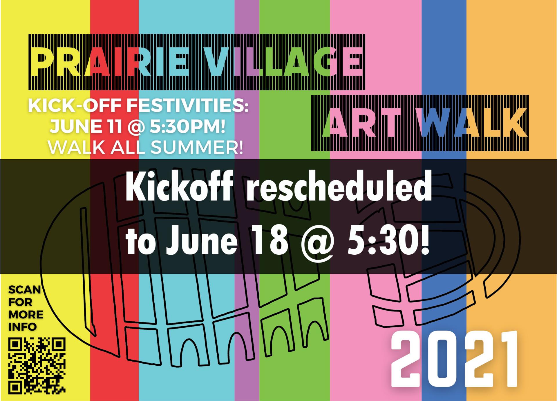 Art Walk Rescheduled