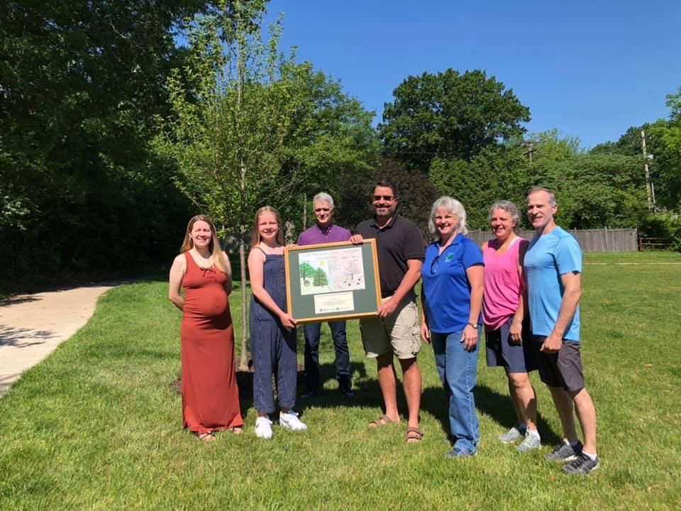 PV Tree Board_2021 Arbor Day Poster Contest winner presentation_Wassmer Park_June 5, 2021