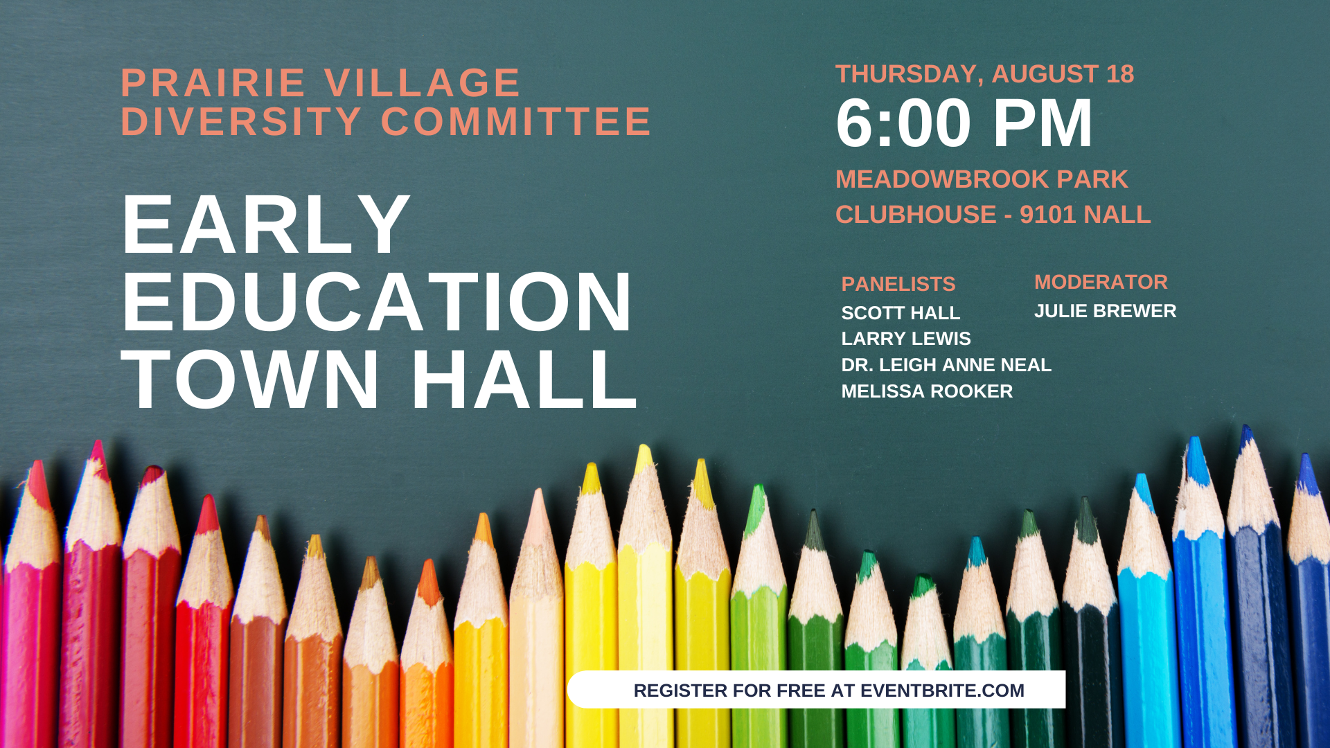 Diversity Committee Education Town Hall 