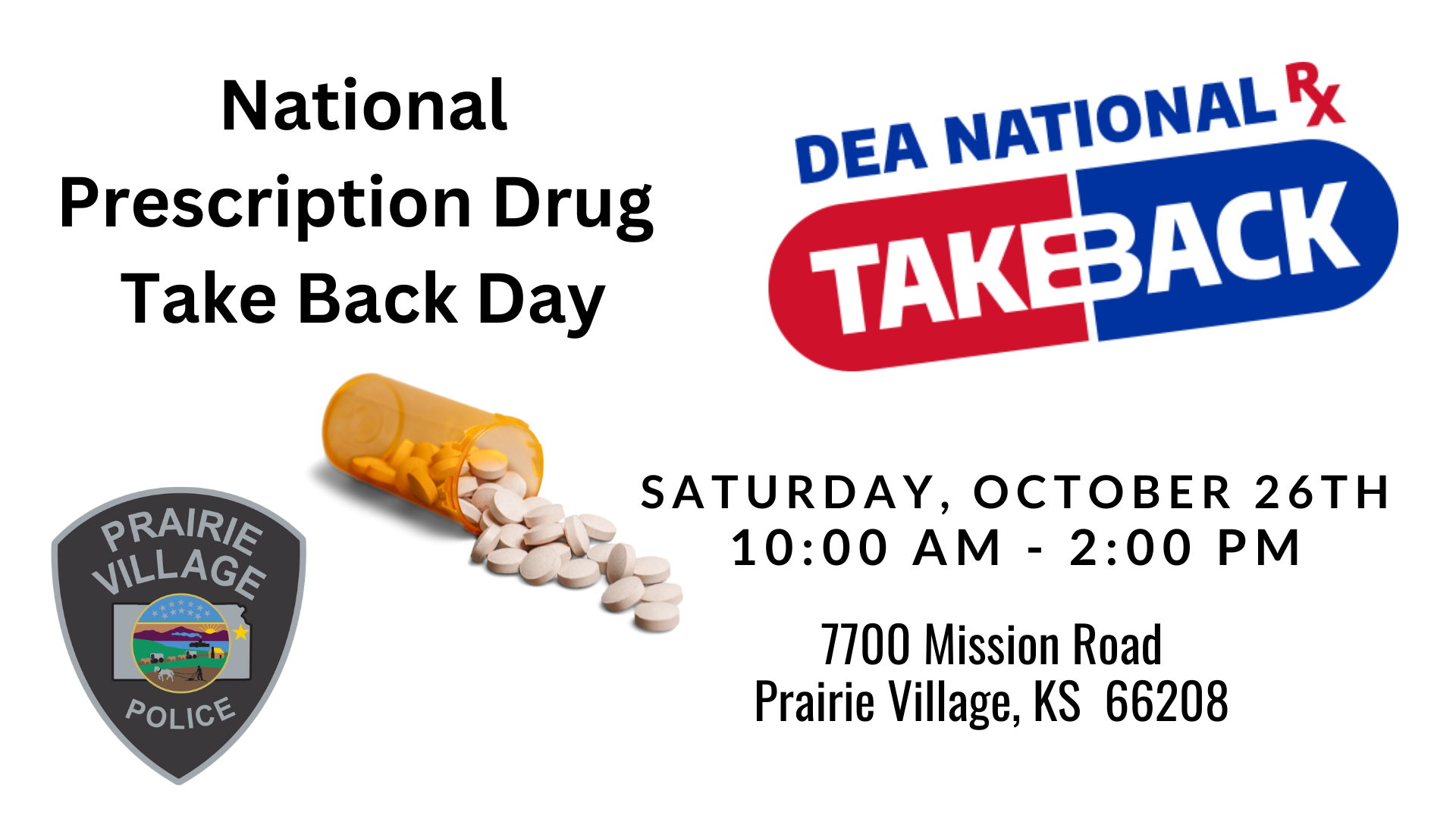 DEA Drug Takeback 10-26-2024